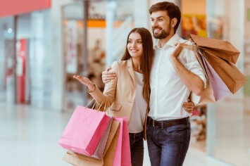 Couple Shopping